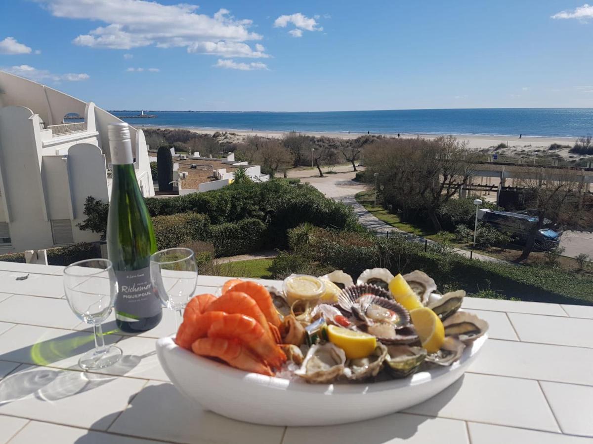 Cnn Ulysse 1 - Appartement Vue Mer Avec Garage ラ・グランド・モット エクステリア 写真